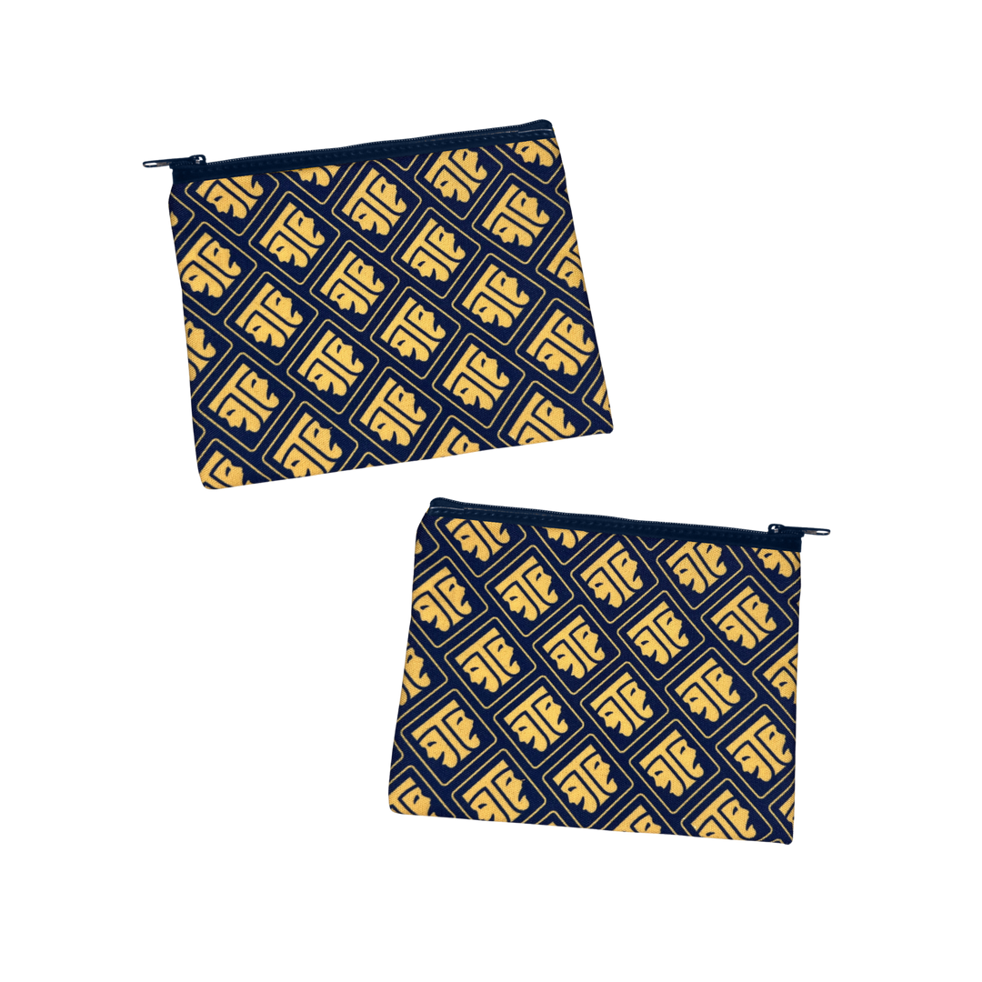 Thespian Mask Zipper Pouch